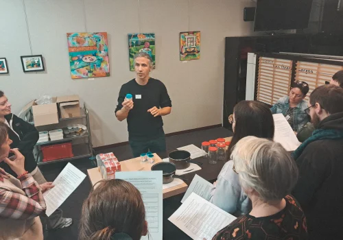 Atelier lors du Parcours du Vivre mieux sur la réduction des déchets