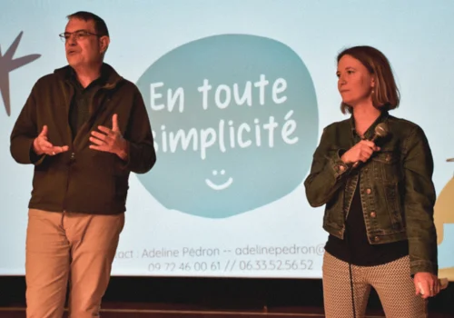 Photo du lancement du projet En toute simplicié