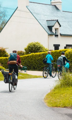 Balade à vélo dans l'outre rade