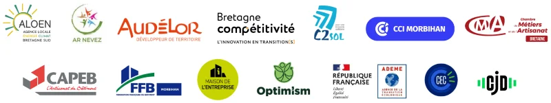 Bandeau logos des partenaires du projet